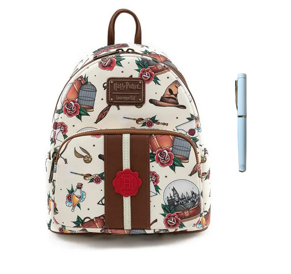 Loungefly Harry Potter Mini Backpack & Grandeur Pen