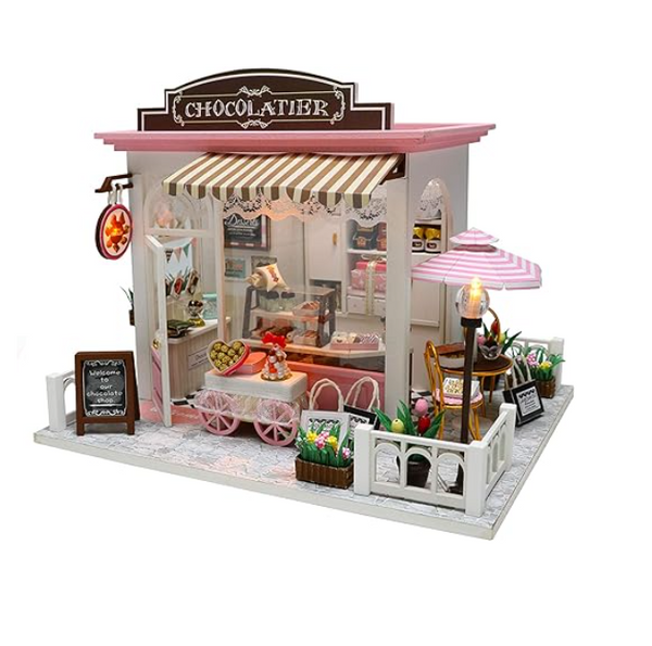Mini DIY Chocolatier Dollhouse