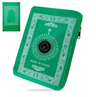 Pocket Prayer Mat (Musallah) with Compass