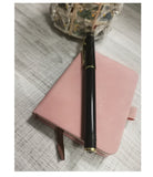 Grandeur Pen & Pink A7 Notebook