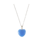 Glow in the Dark Heart Shaped Pendant Necklace