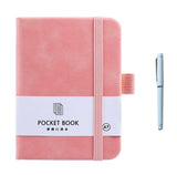Grandeur Pen & Pink A7 Notebook