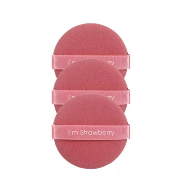 Wet Dry Dual Use Round Shaped Makeup Air Cushion Puff