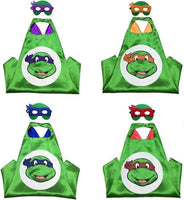 Teenage Mutant Ninja Turtle Cape & Mask (Superhero Cape and Mask Set)