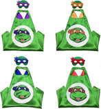Teenage Mutant Ninja Turtle Cape & Mask (Superhero Cape and Mask Set)