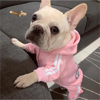 Pet Clothing - Fashionable Adidog (Pink)