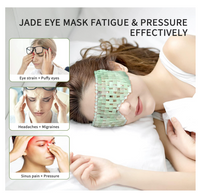 Authentic Jade Stone Eye Mask - Grade AAA in a box