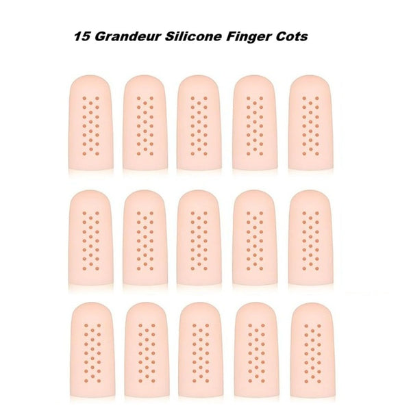 Finger Cots with Air Holes (Nude Color)
