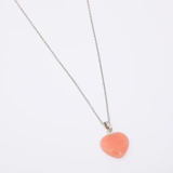 Glow in the Dark Heart Shaped Pendant Necklace