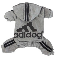 Pet Clothing - Fashionable Adidog (Grey)