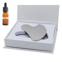 Stainless Steel Guasha with 10ml Hyaluronic Acid
