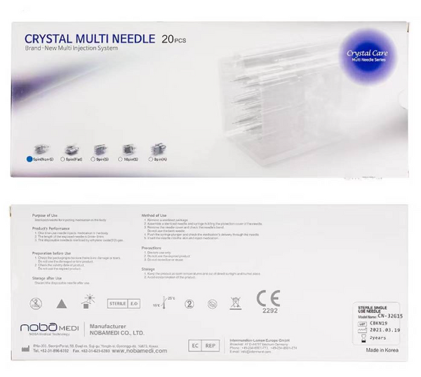 Crystal Injection Box Crystal Multi Needle (5Pin (Non-S) - 32G15 – Grandeur Global
