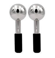 Stainless Steel Ice Globes - Facial wands - Cooling wands