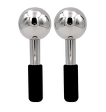 Stainless Steel Ice Globes - Facial wands - Cooling wands
