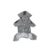 Pet Clothing - Fashionable Adidog (Grey)