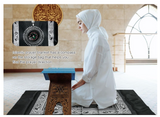 Pocket Prayer Mat (Musallah) with Compass
