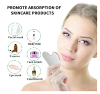 Stainless Steel Guasha with 10ml Hyaluronic Acid