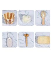 Wooden Bucket Spa Exfoliation Gift Set