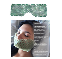 Authentic Jade Stone Eye Mask - Grade AAA in a box