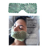 Authentic Jade Stone Eye Mask - Grade AAA in a box
