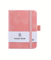 Grandeur Pen & Pink A7 Notebook