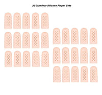 Finger Cots with Air Holes (Nude Color)
