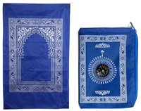 Pocket Prayer Mat (Musallah) with Compass