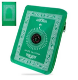 Pocket Prayer Mat (Musallah) with Compass