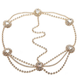 Bridal Headpiece Stunning Rhinestone Detail Head Jewelry - Boho Style