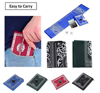 Pocket Prayer Mat (Musallah) with Compass