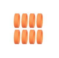 Pack of 8 Silicone Wheel Covers for Suitcases