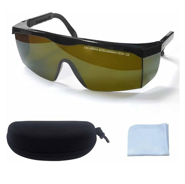 Professional Tanning and LED Protection Glasses (Brown)