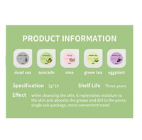 Box of 10 Clay Mask Pods (5g) with Applicator
