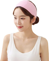 Adjustable Spa Facial Head Wrap (Pack of 3) - Spa headband