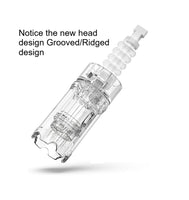 Dr Pen A10 Cartridges grooved/ridged head design 