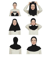 Ready to go Jersey Burka (Hijab) with Studded Neck Strap
