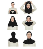 Ready to go Jersey Burka (Hijab) with Studded Neck Strap