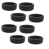 Pack of 8 Silicone Wheel Covers for Suitcases