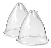 Pair of XL cups for vacuum therapy machine