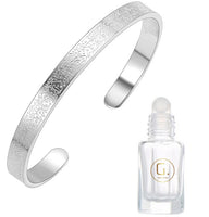 Ayatul Kursi Cuff Bangle with 3ml Grandeur Attar