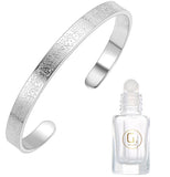 Ayatul Kursi Cuff Bangle with 3ml Grandeur Attar