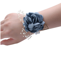 Artificial Flower Wrist Corsage Bracelet