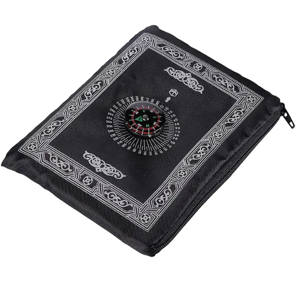 Pocket Prayer Mat (Musallah) with Compass