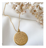 Ayatul Kursi Necklace Pendant with 3ml Grandeur Attar
