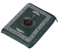 Pocket Prayer Mat (Musallah) with Compass