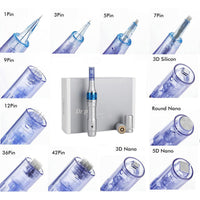 Variety Dr Pen A6 Microneedle Cartridges and PMU Tattoo Needle Cartridges for Dr Pen A6 and Dr Pen A1