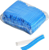 Surgical Blue Color Disposable Mop Caps - Hair nets for Surgical use - Hair nets for Beauty Industry - Pack of 100 Disposable Mop Caps - Bouffant Caps