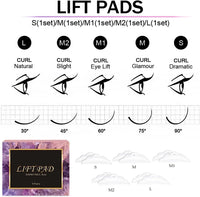 Professional Eyelash Lift, Brow Lamination & Tint Kit