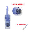 Dr Pen A6 36 Pin Microneedling Cartridge. These cartridges will fit the Dr Pen A6, Dr Pen E30, Dr Pen N2, Dr Pen M5, Dr Pen M7, Dr Pen A1 Cartridge. 
Microneedle stretch marks with the 36 Pin Needle Cartridge