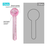 Mini pink facial ice globes